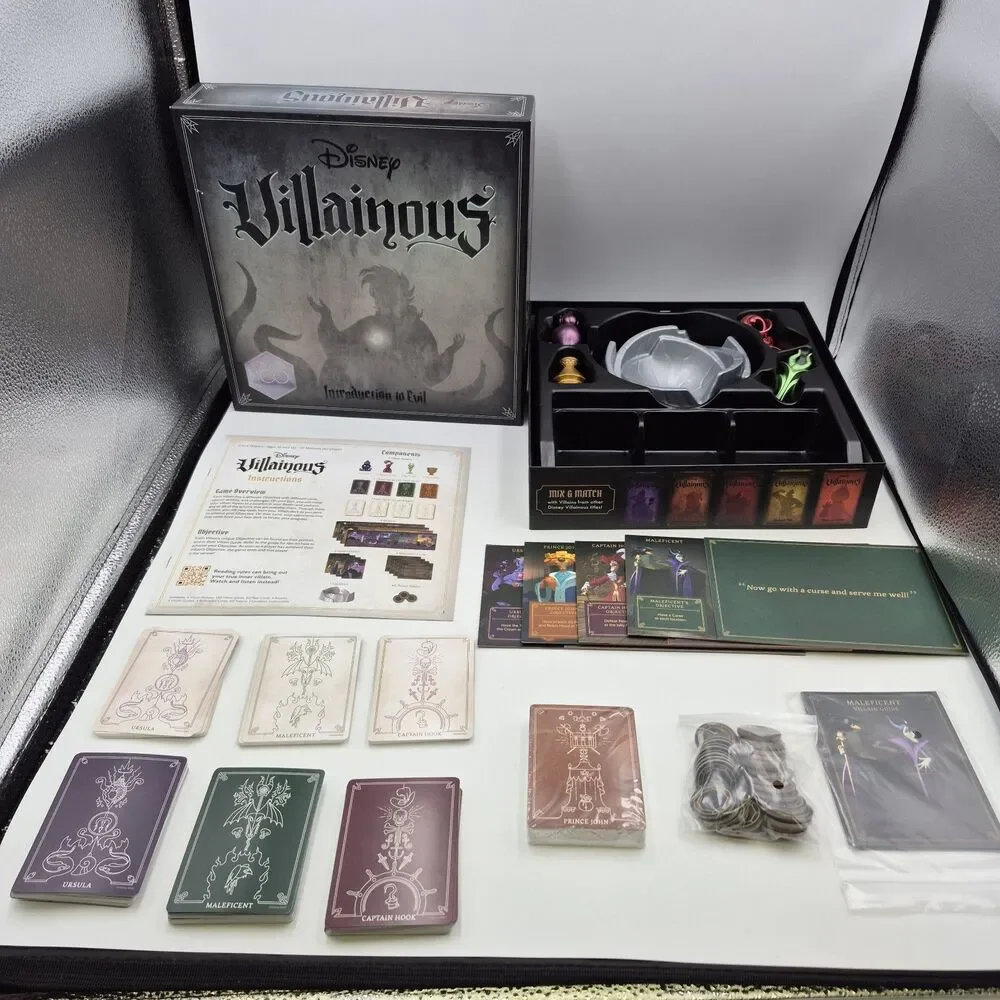Ravensburger Disney Villainous:Evil Board Game Disney 100 Edition